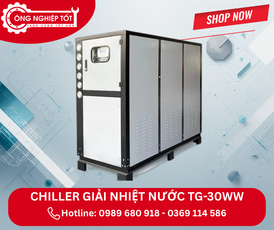 Địa chỉ mua Chiller giải nhiệt nước TG-30WW chính hãng, giá tốt